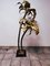 Vintage Brass Palm Lamp 17