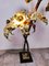 Vintage Brass Palm Lamp 24