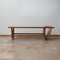 French Oak Coffee Table by Guillerme et Chambron, 1960s, Image 4