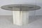 Dining Table with Stone Base and Smoked Glass Top, 1970s, Image 10