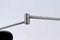 Black Paperclip Swinging Arm Wall Light from Artimeta, 1950s, Image 22