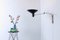Black Paperclip Swinging Arm Wall Light from Artimeta, 1950s, Image 10