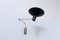 Black Paperclip Swinging Arm Wall Light from Artimeta, 1950s, Image 13