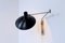 Black Paperclip Swinging Arm Wall Light from Artimeta, 1950s, Image 5