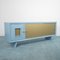 Wood and Brass Sideboard, 1950s 5