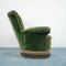 Velvet Sofa and Lounge Chair, 1950s, Set of 3, Image 7