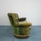 Velvet Sofa and Lounge Chair, 1950s, Set of 3, Image 3