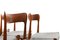 Danish Teak Dining Chairs, 1950s, Set of 6 6