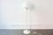Lámpara de pie Mushroom de vidrio opalino, años 70, Imagen 1