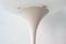 Lámpara de pie Mushroom de vidrio opalino, años 70, Imagen 10