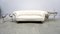 19th-Century French Curved Sofa in Ivory Soft Velvet 5