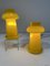 Lampes Jaunes, 1970s, Set de 2 6