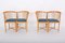 Armchairs by Børge Mogensen for Søborg Møbelfabrik, 1970s, Set of 4 4