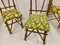 Chaises de Salon en Bambou, Italie, 1970s, Set de 4 9