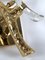 Italian Gilt and Murano Glass Sconces by Franco Luce, 1970s, Set of 2, Image 4