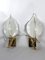 Italian Gilt and Murano Glass Sconces by Franco Luce, 1970s, Set of 2, Image 16