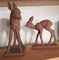 Vintage Fawns by Else Bach for Karlsruher Majolika, Set of 2 1