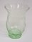 Art Deco Light Green Vase with Delicate Wavy Design, Image 3