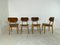 Chaises de Salon Scandinaves en Teck par Cees Braakman pour Pastoe, 1950s, Set de 4 2