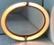 Pivoting and Lighted Oval Mirror from Allibert, 1970s, Image 2