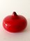 Vaso in ceramica rossa di Lampeco Antonio, Belgio, anni '60, Immagine 7
