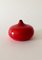 Belgian Red Ceramic Vase by Lampeco Antonio, 1960s 5