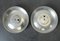 Mid-Century Wall or Ceiling Flush Lights from Staff, Set of 2 10
