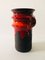 German Fat Lava Ceramic Vase from Jasba, 1960s, Image 7