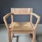 Pine Dining Chairs with Paper Cord Seats by Tage Poulsen for Gramrode, Set of 4, 1970s, Image 11