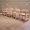 Kiefernholz Esszimmerstühle mit Sitzen aus Papierkordel von Tage Poulsen für Gramrode, 1970er, 4er Set 1