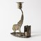 Wrought Iron Elephant Candlestick by Hugo Berger for Goberg Metallwarenfabrik, 1900s 2