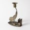 Wrought Iron Elephant Candlestick by Hugo Berger for Goberg Metallwarenfabrik, 1900s 4