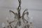 Antique Crystal and Bronze Chandelier, 1880s 8