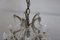 Antique Crystal and Bronze Chandelier, 1880s, Image 8