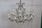 Antique Crystal and Bronze Chandelier, 1880s 4