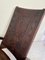 Mid-Century Modern Ecuadorian Wood and Leather Folding Chair by Angel Pazmino for Furniture Style 6