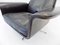 Siesta 62 Black Leather Lounge Chair and Ottoman by Brule for Kaufeld, 1960s, Set of 2, Image 8