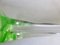 Hand Blown Art Nouveau Uranium Glass Wine Glasses, Set of 8 16