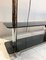 Chromed Metal and Smoked Glass Shelf, 1970s, Image 4