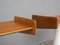 Vintage Scandinavian Teak and Oak Shelves, Set of 2, Image 4