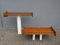 Vintage Scandinavian Teak and Oak Shelves, Set of 2 1