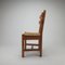 Oak and Straw Dining Chairs, 1950s, Set of 6 8