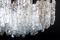 Fuente Crystal Ice Glass Chandelier from Kalmar, 1960s 12