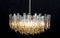 Fuente Crystal Ice Glass Chandelier from Kalmar, 1960s 9
