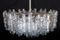Fuente Crystal Ice Glass Chandelier from Kalmar, 1960s 11