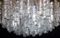 Fuente Crystal Ice Glass Chandelier from Kalmar, 1960s 3