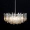 Fuente Crystal Ice Glass Chandelier from Kalmar, 1960s 5