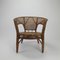 Fauteuils en Osier, 1950s, Set de 2 9