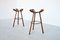 Marbella Brutalist Bar Stools from Confonorm, 1970s, Set of 2 4