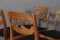 Razorblade Dining Chairs by Henning Kjærnulf, Set of 4, Image 3